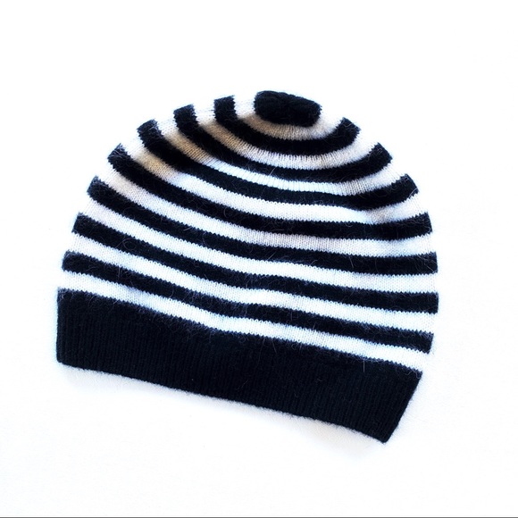 Gap | Hat | Black And White Striped - Picture 2 of 2